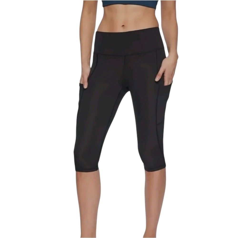 Athleta All In Crop Pocket Leggings 17” Women’s XS in Black
